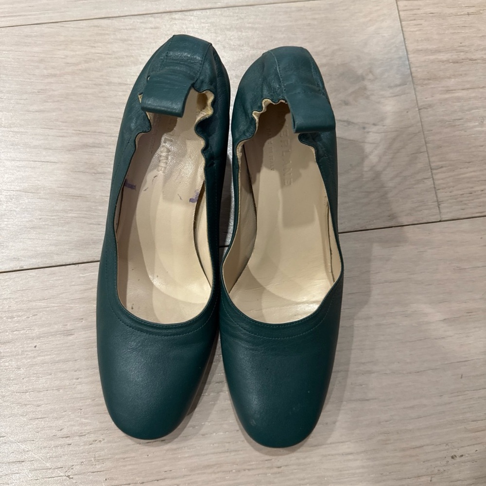 Everlane green size 7 Preowned end leather shoes
